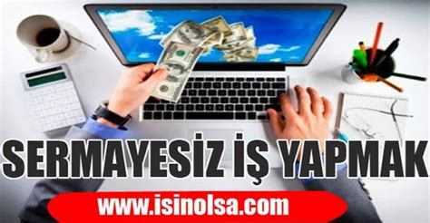 Sermayesiz İş Fikirleri: Başlangıç İçin Düşük Maliyetli İşler