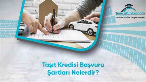 Taşıt Kredisi Şartları 2024