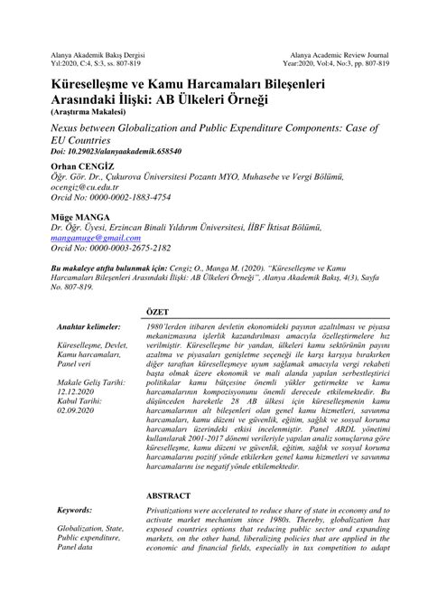 Emperyalizm ile Küreselleşme Arasındaki İlişki