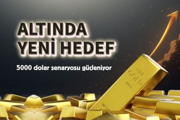 Altın Fiyatları İçin Yeni Hedef: 2026'da 5000 Dolar Beklentisi Güçleniyor