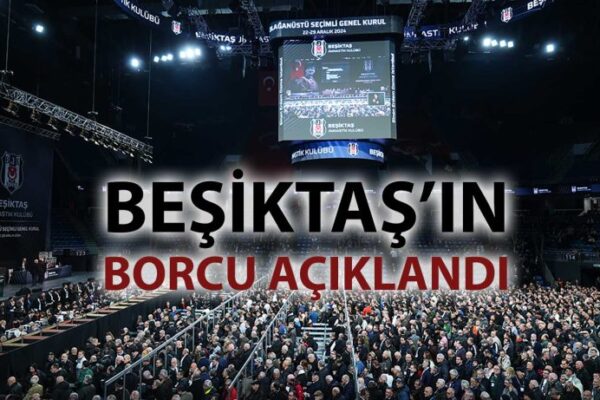Beşiktaş'ın Borç Durumu Ortaya Çıktı: Üç Ayda Yaklaşık 5 Milyar TL'lik Artış Yaşandı